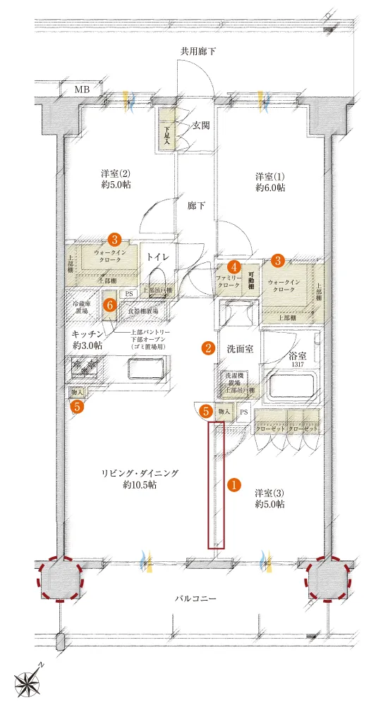 間取図