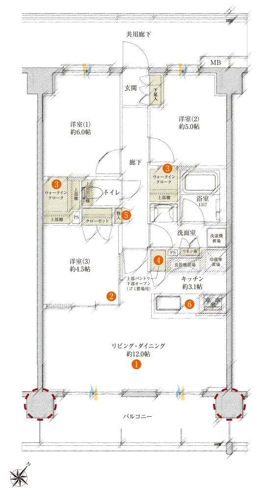 間取図